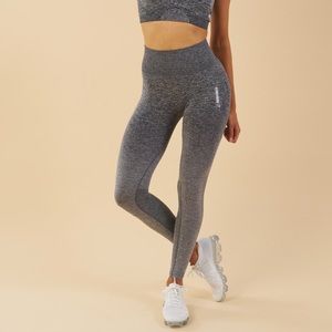 Gymshark Ombré Seamless Black/Light Grey